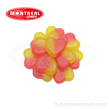 Peach Heart Sweet Jelly Gummy Candy